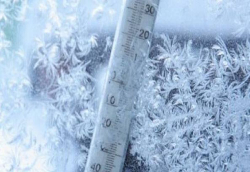 Temperaturile scad dramatic. Zonele din România unde se vor înregistra -20 de grade