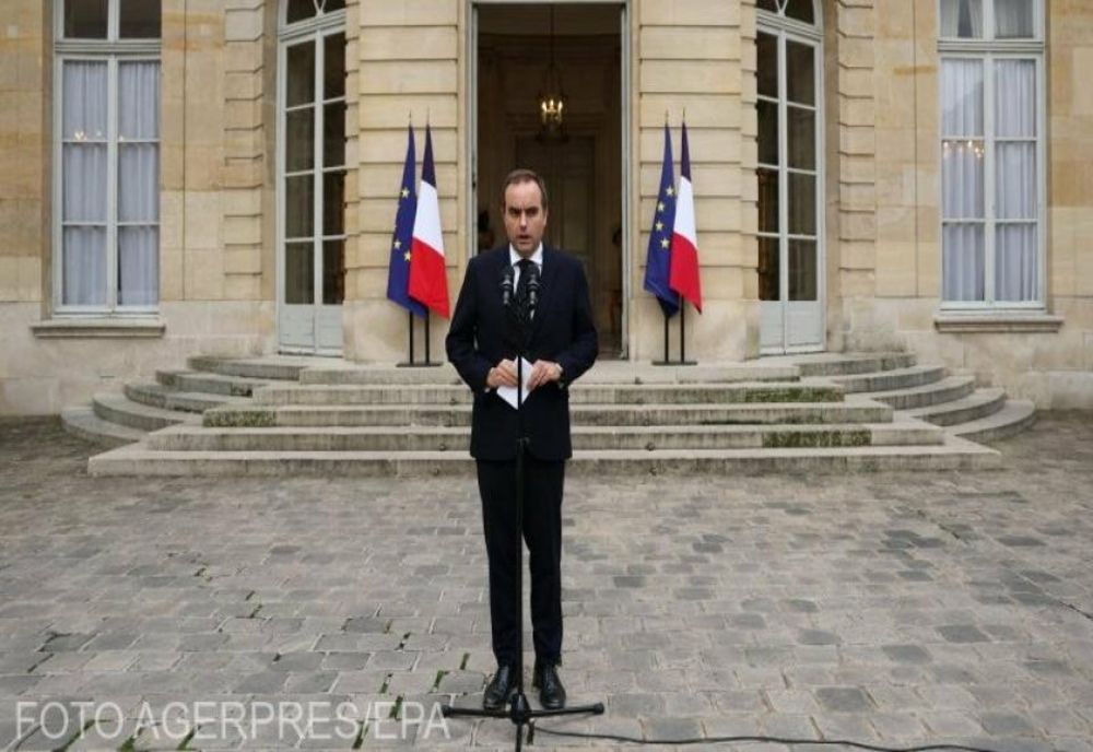 ÎN FRANȚA, PEMIERUL DEMISIONAR SÉBASTIEN LECORNU ARE ULTIMELE CONSULTĂRI CU PARTIDELE
