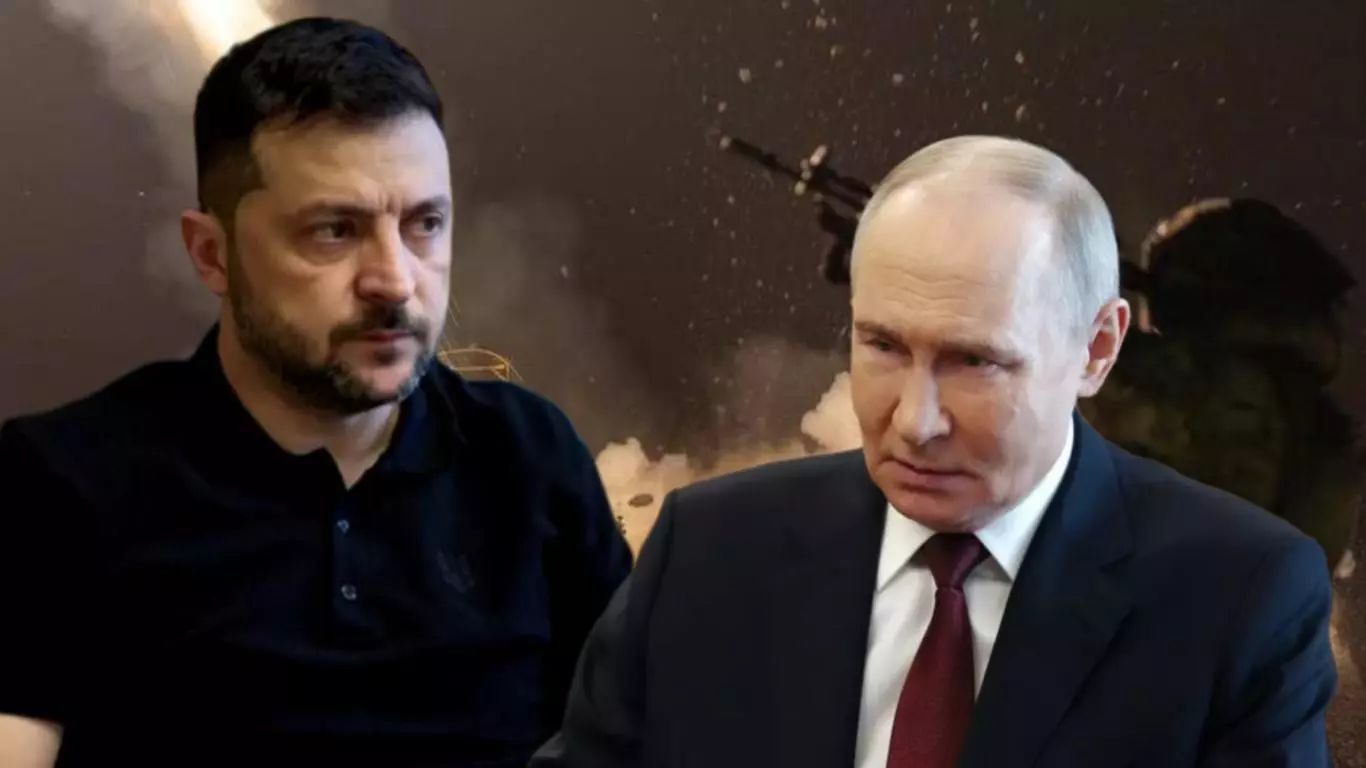 Volodimir Zelenski, Vladimir Putin