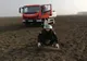 Obuz neexplodat descoperit de un bărbat la marginea localității Dragoș Vodă