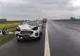 Accident rutier pe Autostrada Soarelui cu trei autoturisme implicate