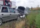 Două autoturisme s-au ciocnit astăzi la Drajna