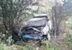 FOTO VIDEO Mașină în flăcări pe A4.  Trei călărășeni răniți