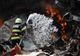 FOTO Incendiu violent la centrul de colectare fier vechi