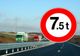 Restricții de circulație (7,5 t) în weekend pe A2, DN 7, DN 39 și DN 22C