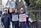 Angajaţii CE Oltenia, protest la sediul Înltei Curţi