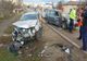 FOTO Impact violent între două autoturisme. O victimă