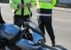 Motociclist beat mort, prins fără permis pe un drum național din Călărași