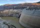 Noi imagini cu lacul Vidraru aproape gol. Nivelul apei a scăzut cu 100 de metri, peisajul este SPECTACULOS 