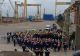 Un nou protest la Șantierul Naval  Mangalia. Angajații au oprit lucrul pentru a doua zi la rând, se strigă "Hoții!" - VIDEO